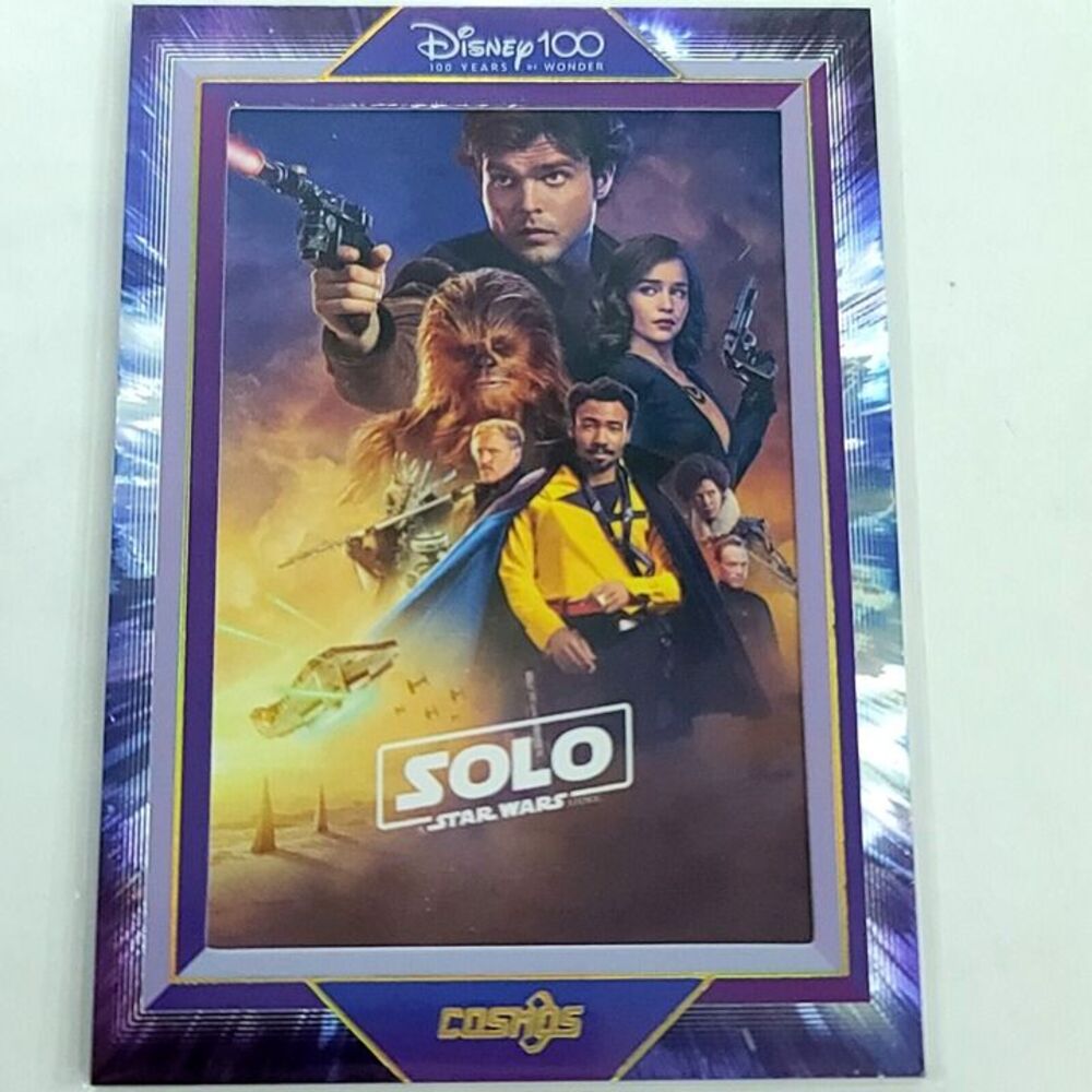 Solo Star Wars 2023 Kakawow Cosmos Disney  100 All Star Movie Poster 056/288